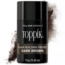 Toppik Hair Building Fibers, Fill In Fine or Thinning Hair Instantly Thicker, Fu