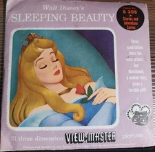 Walt Disneys Sleeping Beauty. Sawyer View Master Reels. Vintage. 3 Reels