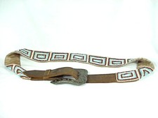 Native American BEADED BELT