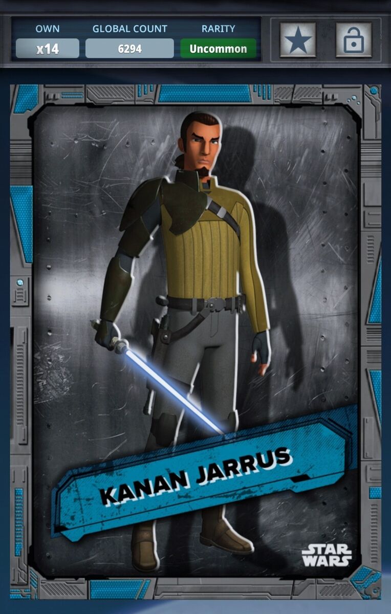 Kanan Jarrus (D) (Promo) Card - Star Wars Trading Card Game