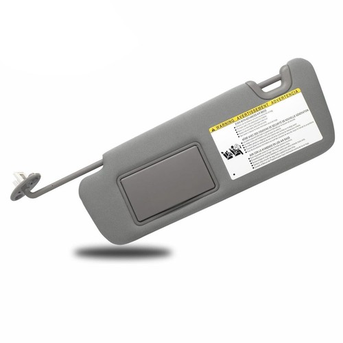 LH Sun Visor Gray Left Driver Side With Vanity Light For Toyota Highlander 14-19 - Picture 4 of 4