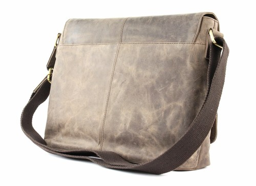 bruno banani All Over Postbag Umhängetasche Aktentasche Tasche Brown Braun - Bild 4 von 4