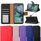 For Motorola Moto G35 Case Leather Wallet Flip Shockproof Magnetic RFID Cover