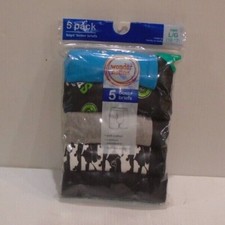 New Wonder Nation Boys Boxer briefs  5pair/pack Space Dye sz Large 10/12