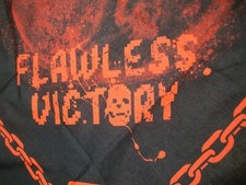 Bandana Mortal Kombat Flawless Victory nera rossa videogioco teschi cassa bottino