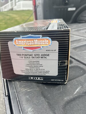 1969 Pontiac GTO Judge Liberty Blue Le Ertl 32916 NOS 1 18 for sale online