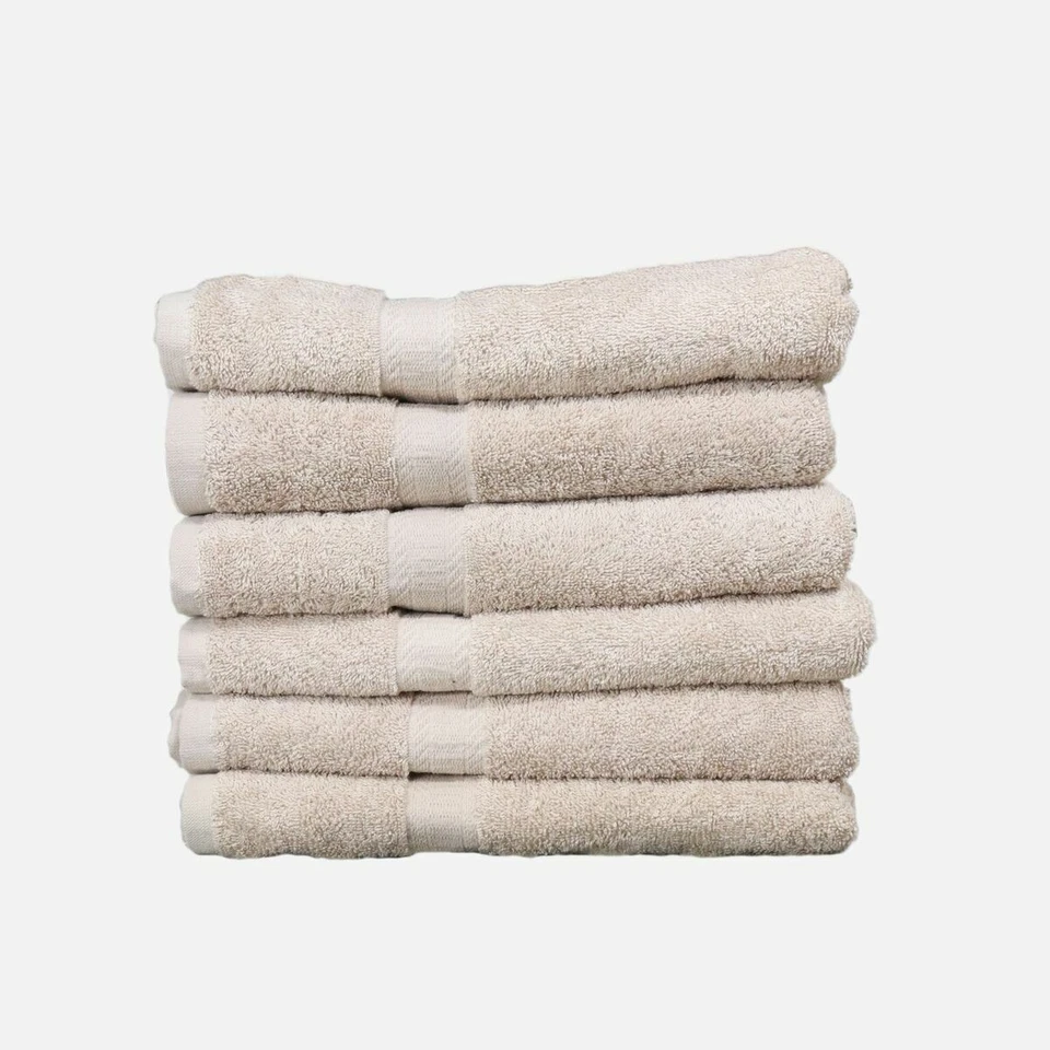 Estuche de 24 Toallas de Baño Color Verdadero, Toalla de Baño Algodón Hilado en Anillo 25x52, Colores Foto 4 de 4