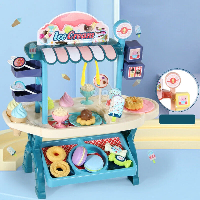 Simulation tout petit jouet cr me glac e bonbons chariot magasin jeu filles gar