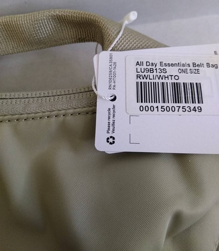 Lululemon All Day Essentials Raw Linen Belt Bag 2.5L - Picture 3 of 3