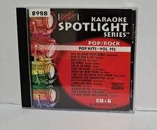 SOUND CHOICE SPOTLIGHT SERIES SC 8988 VOL. 192 POP HITS KARAOKE CDG