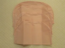 Shoulder Garment Clothing Dust Protector Covers - Light Pink - 7 Pack