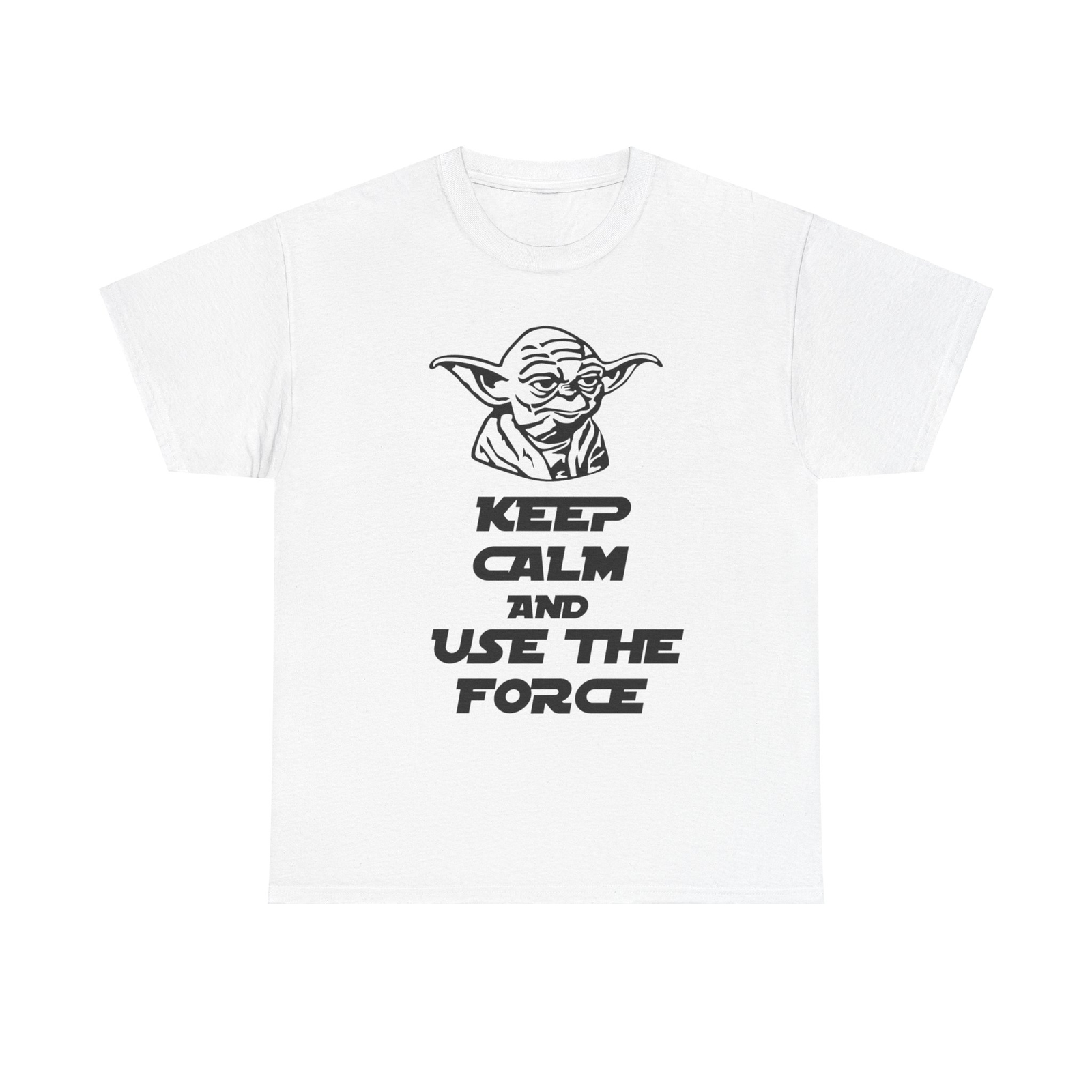 Yoda Keep Calm T-Shirt - Star Wars Jedi Master quote funny inspiration the force