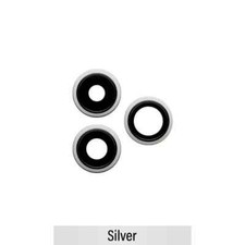 iPhone 13 pro 13 Pro Max Rear Back Camera Glass Lens Silver Cover Housing