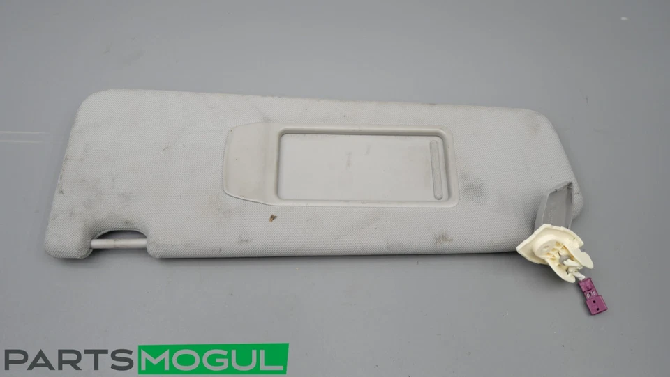 10 11 12 13 14 15 16 17 BMW 535i 550i GT Parasol Izquierdo Conductor Parasol Gris Fabricante de Equipo Original Foto 4 de 4