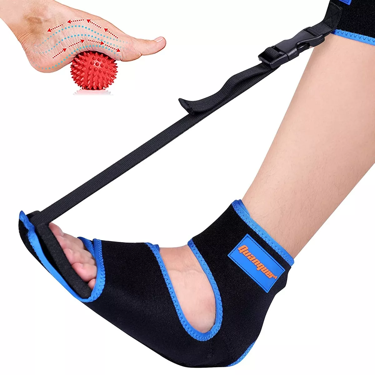 Plantar Fasciitis Night Splint Adjustable Foot Brace Drop Support Pain  Relief