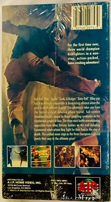 Triple Impact (VHS, 1993) Dale Cook Bridgett Riley Mike Cole