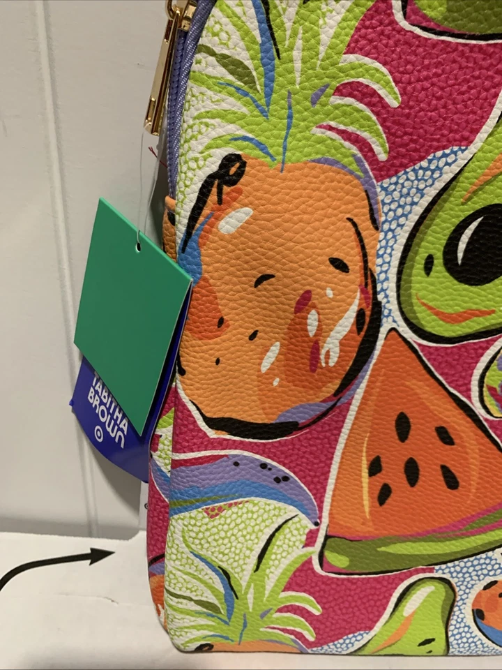 Tabitha Brown Target 15” Tech Sleeve - Laptop/Tablet/Colorful Fruit Print - NEW - Image 2 of 4