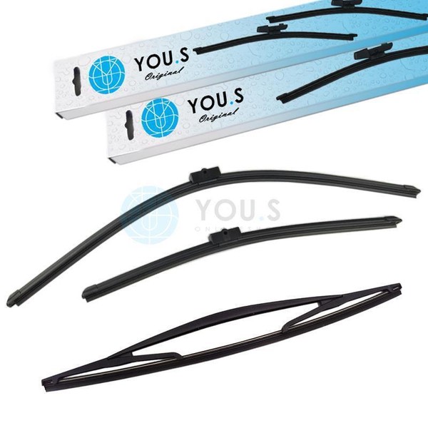 You.S Scheibenwischer Wischer SET Vorne + Hinten FüR CitroËN C5 I / Break (D_)-image