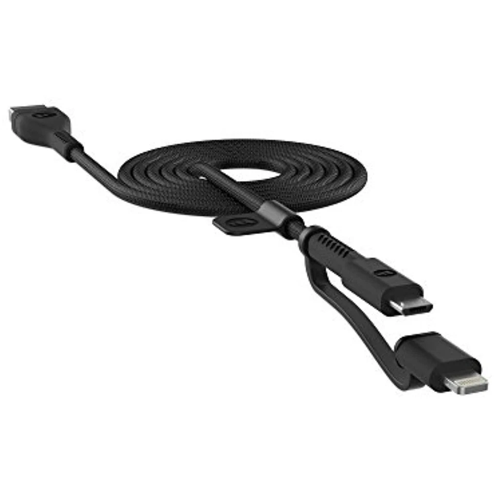 mophie switch-tip - Charging / data cable kit - 4 ft - black - for Apple - Image 2 of 4