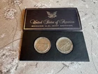 Set of USA Walking Liberty Half Dollar Coins - 1943