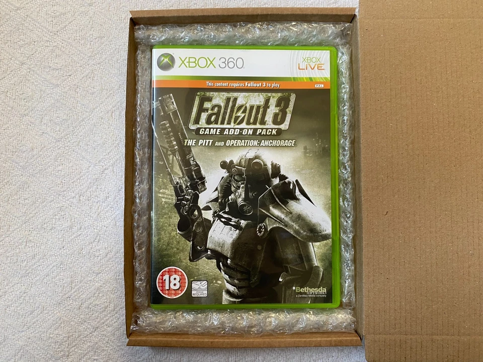 Fallout 3 The Pitt & Operation Anchorage XBOX 360 - UK PAL VGC CIB - Tracked - Image 2 of 4