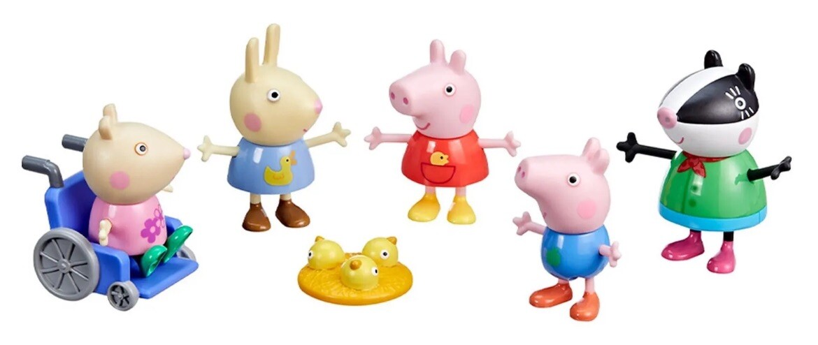 Giochi Preziosi Peppa Pig Set Famiglia Refresh PPC75000: Giocattolo Ufficiale Con Personaggi, Design Moderno E Funzionale - 2