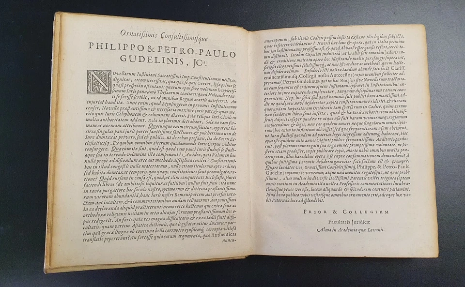 Commentariorum De Jure Novissimo Libri VI.Accessit by Goudelin Pierre,1661 - Image 3 of 4