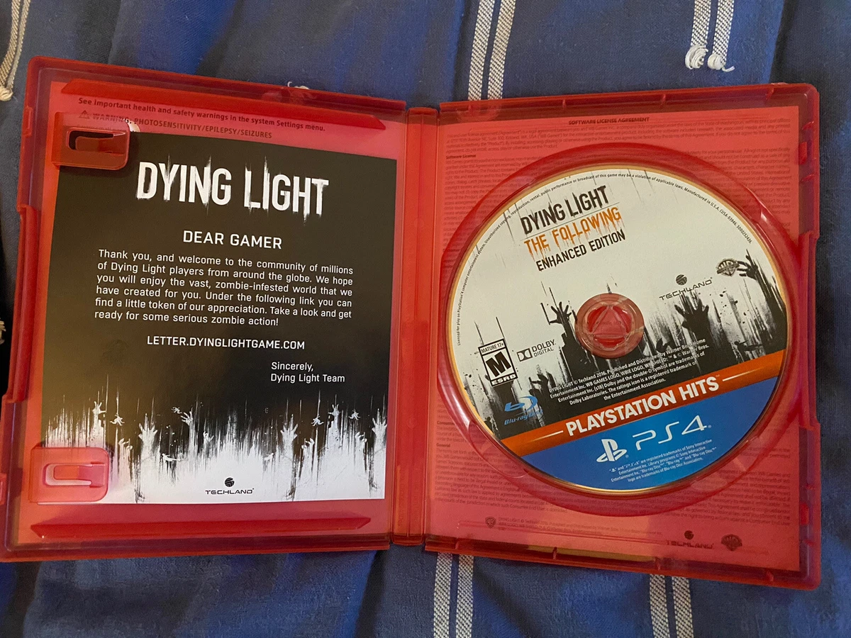 Dying Light The Following Enhanced Edition PS4 PlayStation Hits