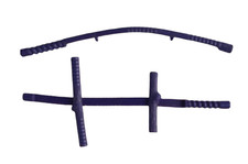 TMNT 1992 Donatello Don Purple Bo Staff Weapon Part 1 Complete  1 Incomplete