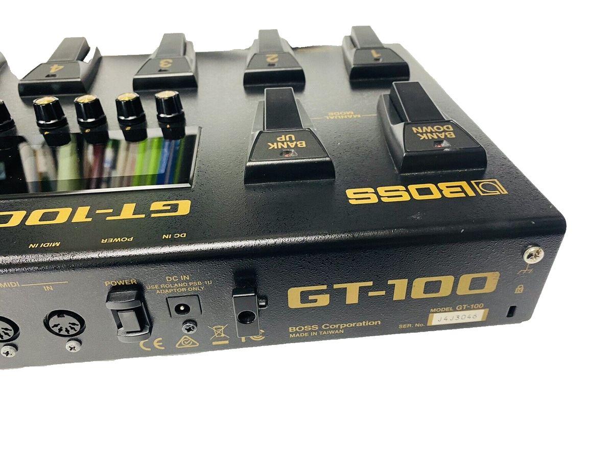 Boss GT-100 Ver.2 Multi-Effects Processor | Verified & Fast