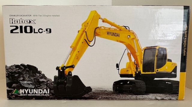 1:40 Hyundai Robex 210LC-9 Excavator Diecast Model | eBay