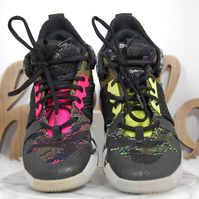 NIKE Jordan Brand Why Not Zero.2 IDC High Top Black Gray Pink