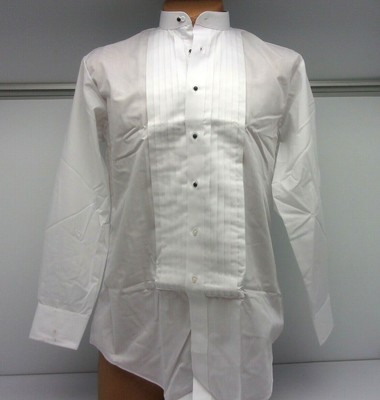Neil Allyn Mens Shirt Tuxedo Dress 