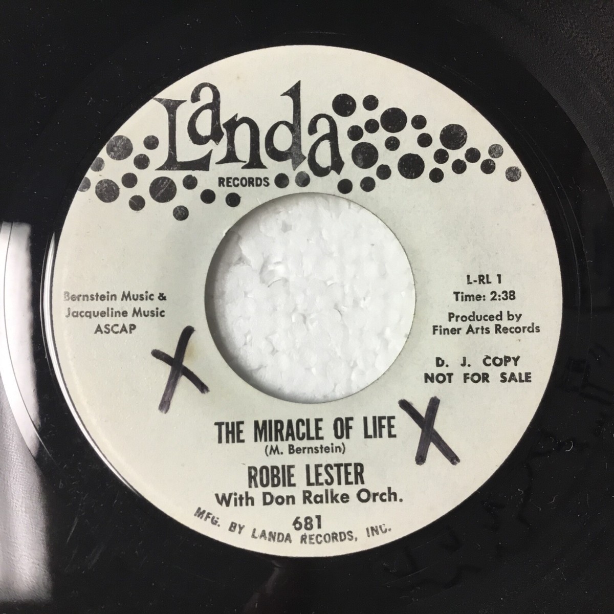 ROBIE LESTER BALLAD OF CHEATING JOHN / THE MIRACLE OF LIFE PROMO