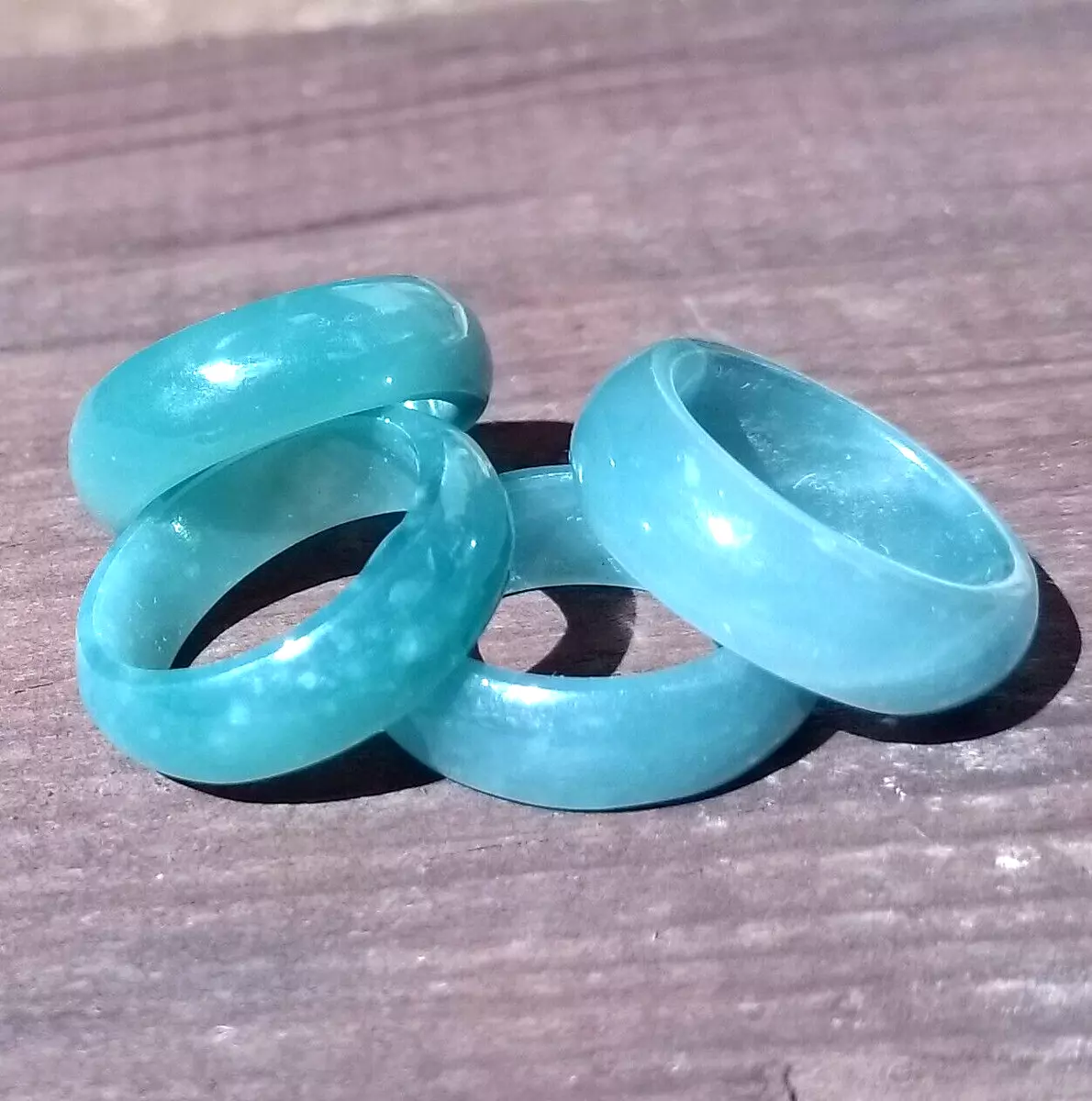 Blue on sale jade ring