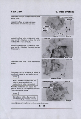 1997-2008 Honda VTR250 VTR 250 Repair Workshop Service Manual PDF