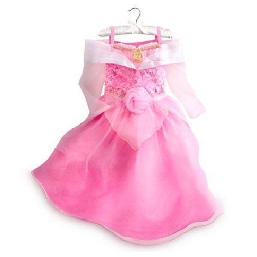 NWT DISNEY STORE AURORA DRESS COSTUME 