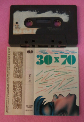 MC compilation 30X70 1983 ADRIANO CELENTANO POOH CASELLI BERTE' no cd lp dvd^vhs