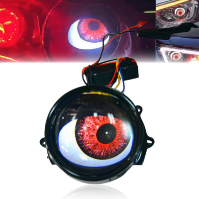 Devil Eye LED Scheinwerfer Für Motorrad - Dämonenaugen Beleuchtung