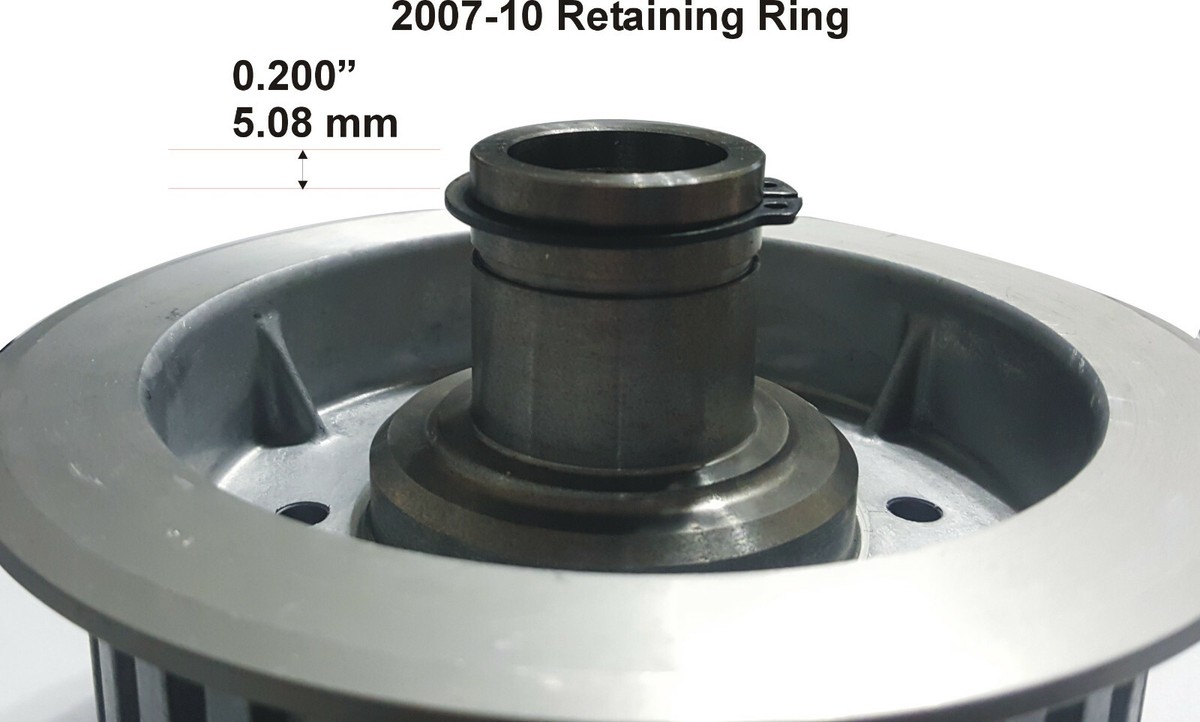 Clutch basket with bearing fits Harley Big Twins 2007-10 rep