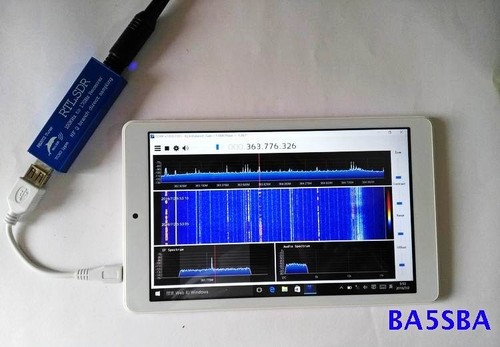 RTL2832U+R820T2 0.1MHz-1.7GHz TCXO ADSB UHF VHF HF FM RTL.SDR USB Tuner Receiver - Afbeelding 7 van 8