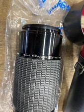 Sigma 80-200 Telephoto lens Zoom Cannon Mount Case 1.35 A-1 Ae1 35mm camera Vtg