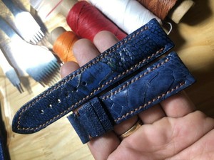 ostrich watch strap