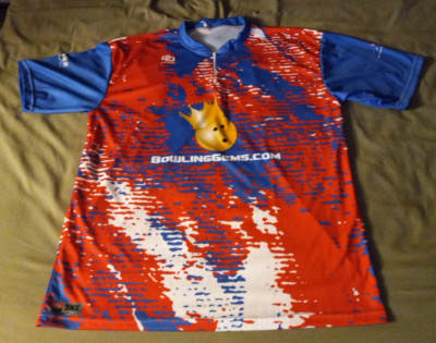 Hammer Logo Bowling Shirt  Mens 3XL w/ 1/4 zipper By DO APPAREL  - MADE IN USA