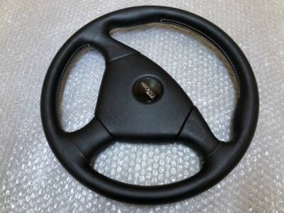 MOMO RECARO Special Leather Steering 37Φ Lancer Evo CP9A CT9A DC2