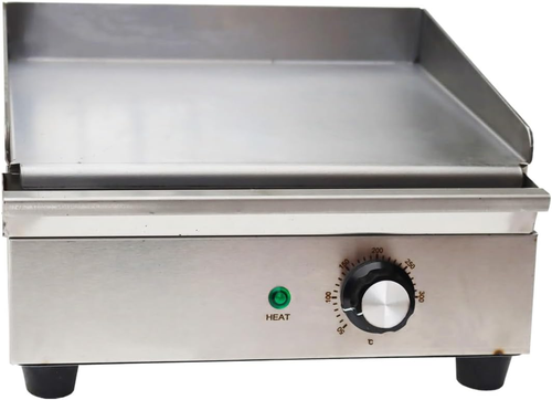 Kommerzielle elektrische Grillplatte, 12,5" x 10,25" 1200 W 110 V elektrische Arbeitsplatte Grillplatte