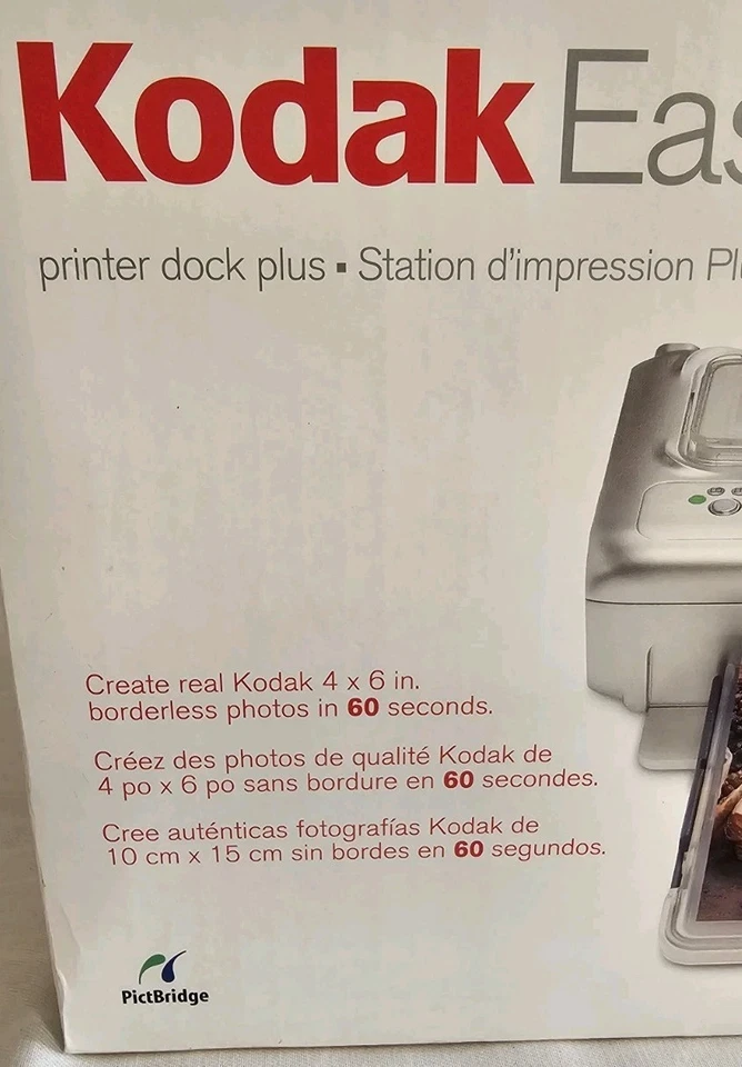 NEW Sealed Kodak EasyShare Printer Dock for CX 6000 7000 DX 6000 7000 LS 600 700 - Image 2 of 4