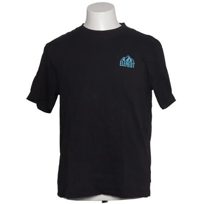 Element, T-shirt, Größe: L, Schwarz, Print, Herren #q3z