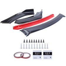 Front Bumper Lip Splitter Spoiler Car Lip Body Kit For Universal Car Front Bumper Lip Splitter Spoiler Car Lip Body Kit For Universal Car