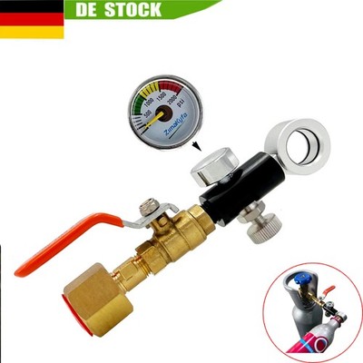 CO2 Nachfülladapter Adapter für Sodastream DUO Terra Art +Manomete